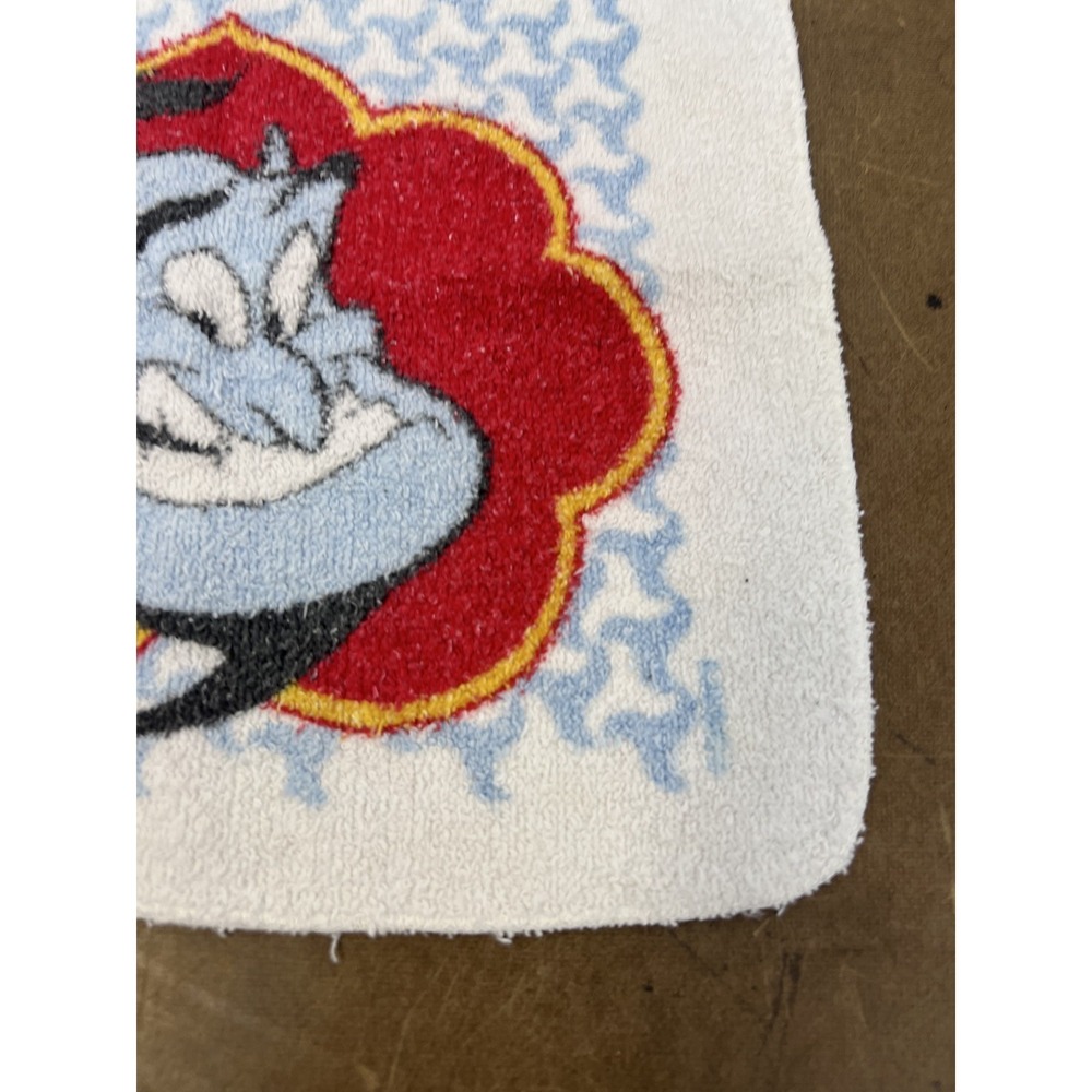 Vintage Disney Aladdin Genie Face Towel Washcloth Cannon Terry Cloth USA Bath - Picture 2 of 6